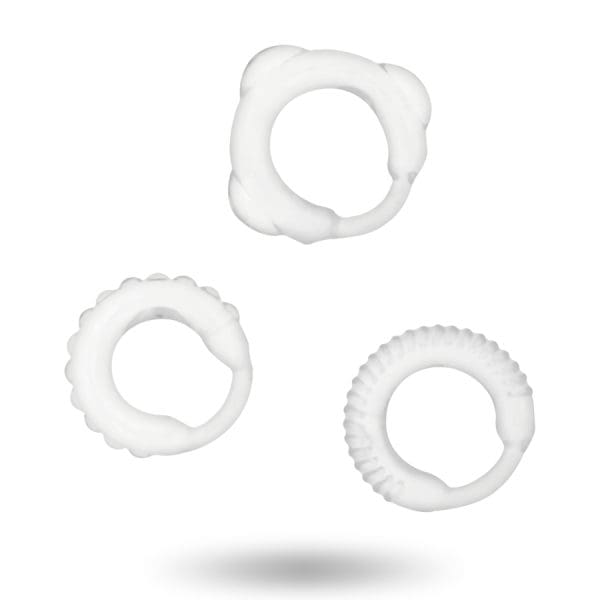 ADDICTED TOYS - C-RING SET CLEAR 3